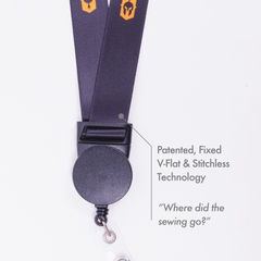 Badge Reel™ V-Flat™ Stitchless Lanyard