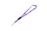 Ehua Lanyard 5/8 in Classic J-Hook RPET Lanyard with Quick Release full layflat view