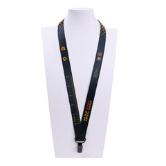 5/8" V-Flat™ No-Flip™ & Stitchless Full Color RPET Lanyard without Safety Breakaway