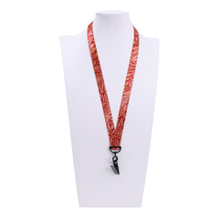 5/8" V-Flat™ Bull-dog Clip Lanyard with Safety Breakaway