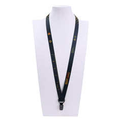 3/4" V-Flat™ No-Flip™ & Stitchless Full Color RPET Lanyard without Safety Breakaway