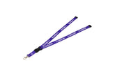 3/4" V-Flat™ 3-Piece Sublimated RPET Lanyard with Lobster Claw - Full image - SKU LE21511A
