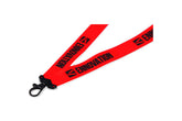 3/4" Lobster Claw Butterfly V-Flat™ Lanyard with Safety Breakaway - Detail image - SKU LE21HN1A