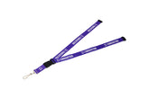 1" V-Flat™ 3-Piece Sublimated RPET Lanyard with J-Hook - Full image - SKU LE31111A