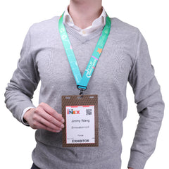 1" V-Flat™ Lobster Claw Lanyard(2)