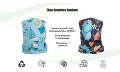 Seamless Bandana (UPF 50+, Quick-Dry, Full-Color Sublimated)