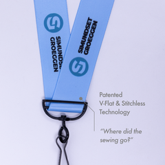 V-Flat™ J-Hook Lanyard with Choice of Attachement and Safety Breakaway