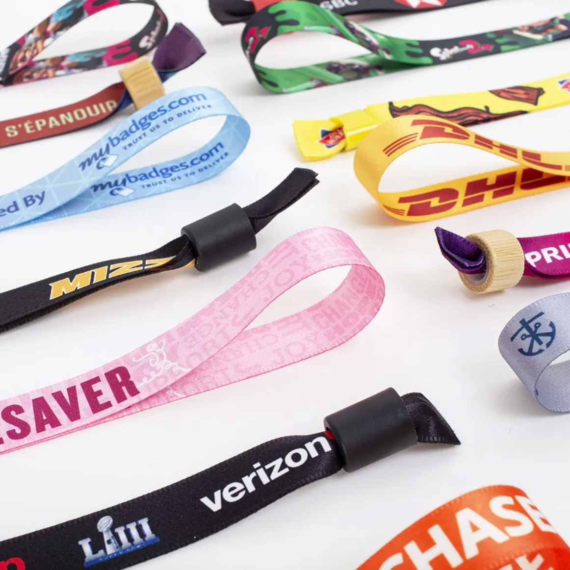 Custom wrist lanyard