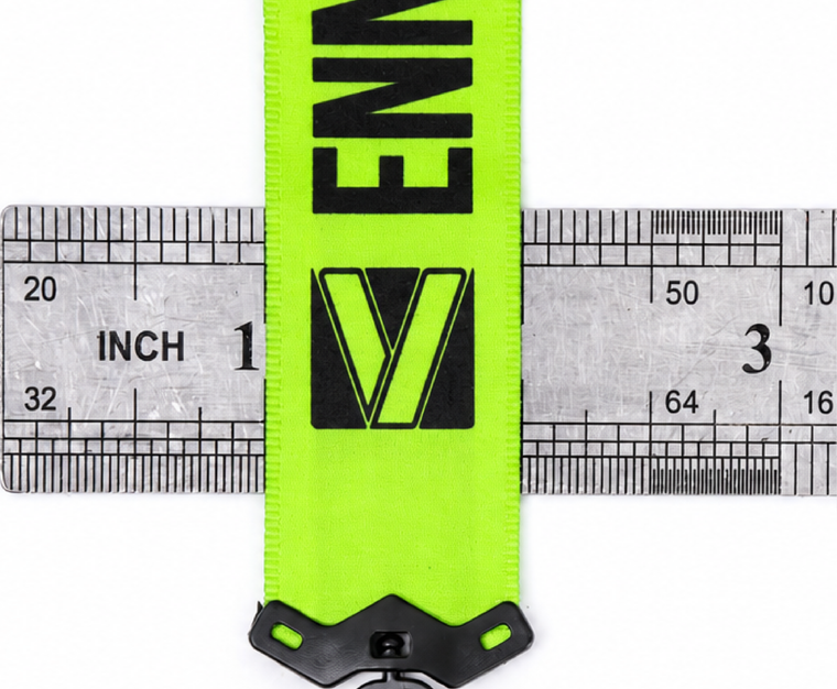 One inch RPET lanyard width example