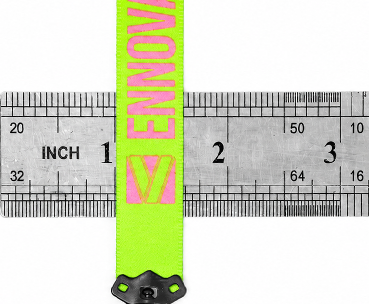 Slim 5/8 inch RPET lanyard width example