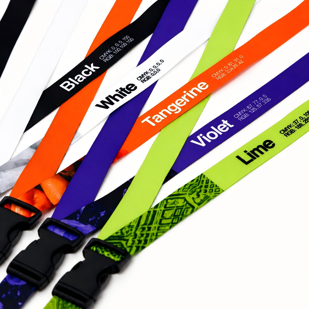 Ehua custom lanyards with full-color print