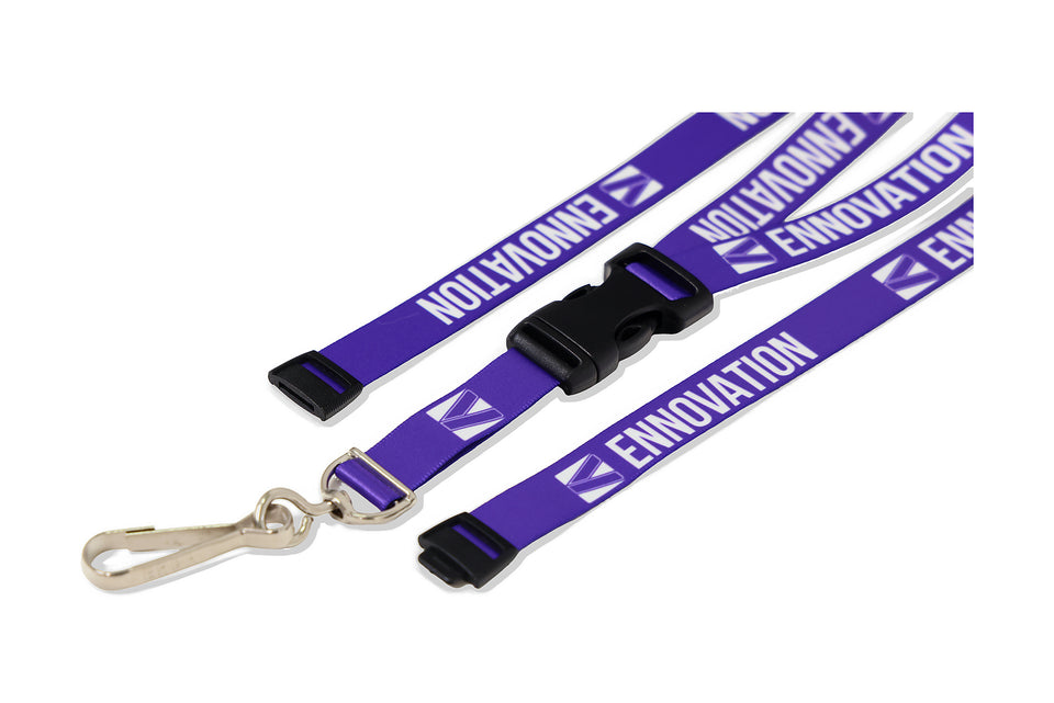 Ehua Lanyard 1 inch RPET strap detail