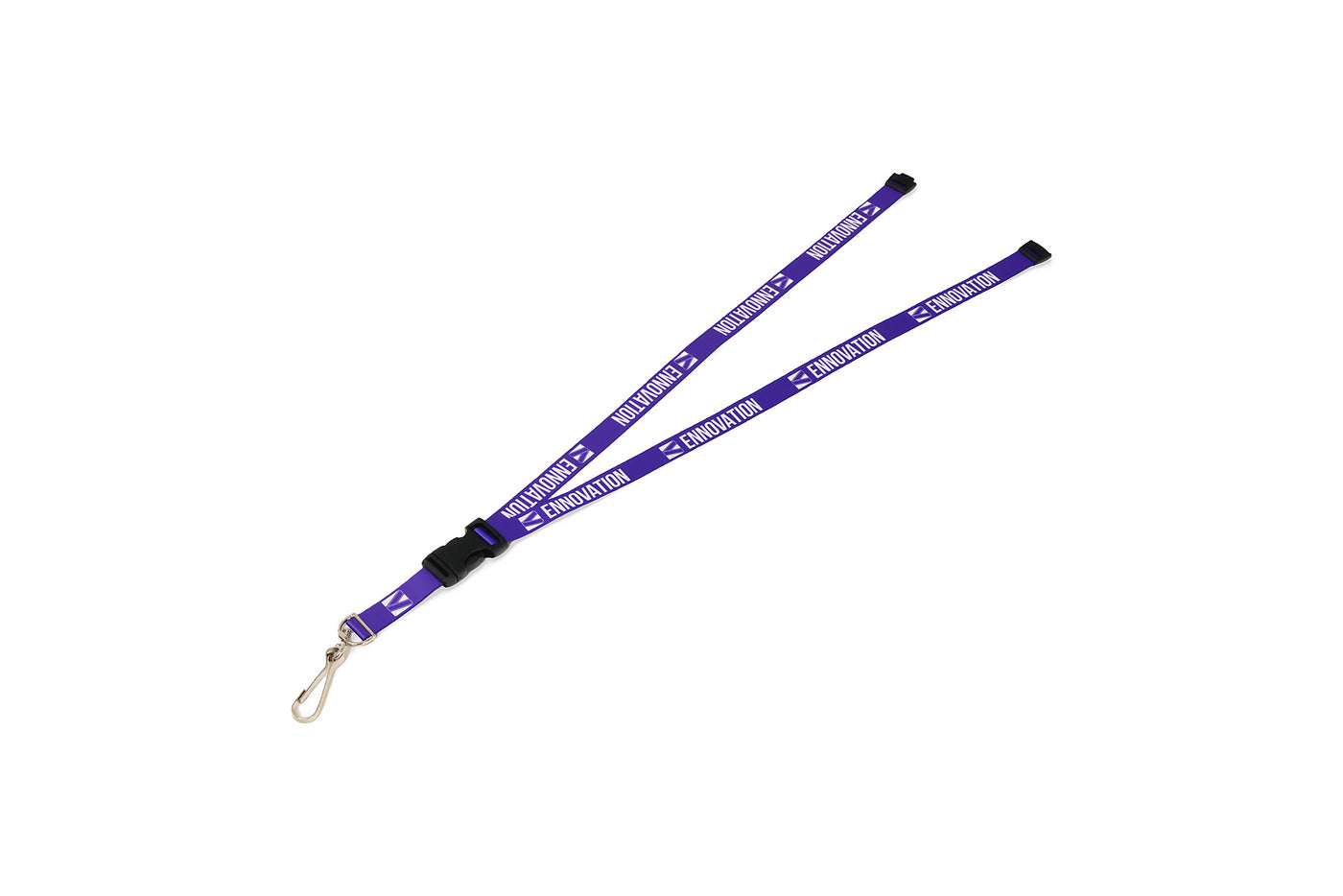 5/8 in Classic J-Hook RPET Lanyard with Quick Release and Safety Breakaway