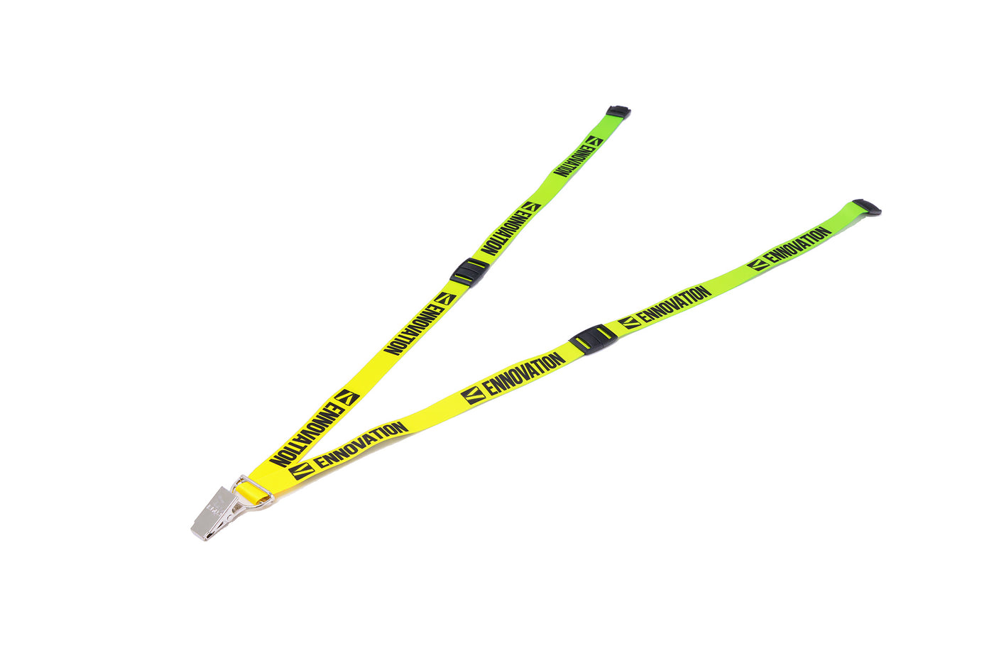 5/8 in No-Flip Clip RPET Lanyard with 3 Safety Breakaways