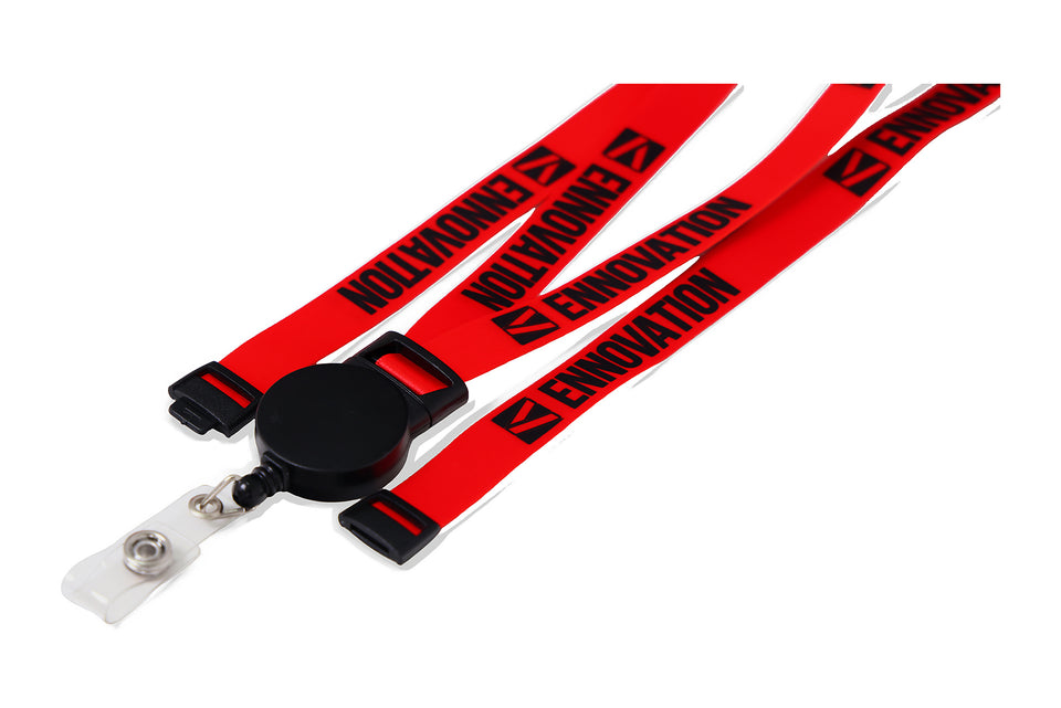 Ehua Lanyard 1 inch RPET strap detail