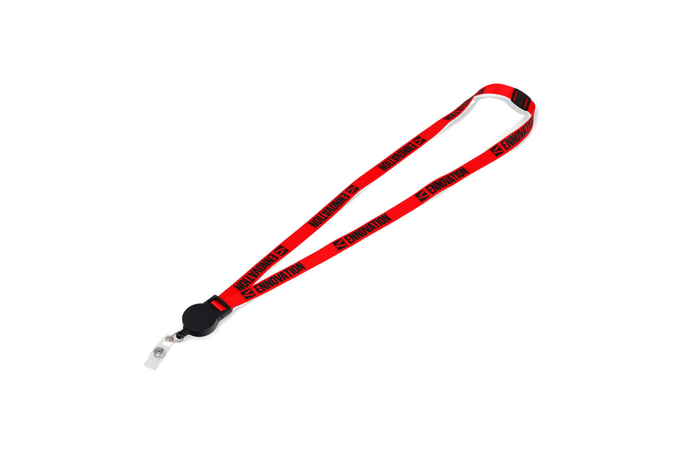 5/8 in Badge Reel RPET Lanyard with Safety Breakaway