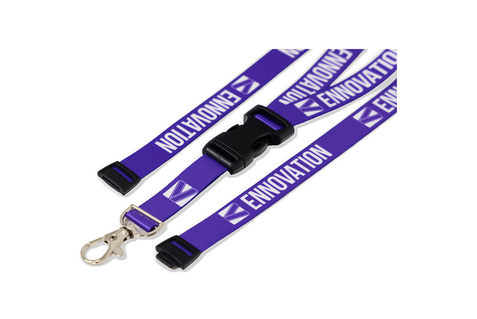 Ehua Lanyard 1 inch RPET strap detail