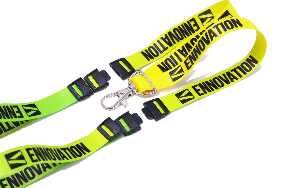 Ehua Lanyard 1 inch RPET strap detail