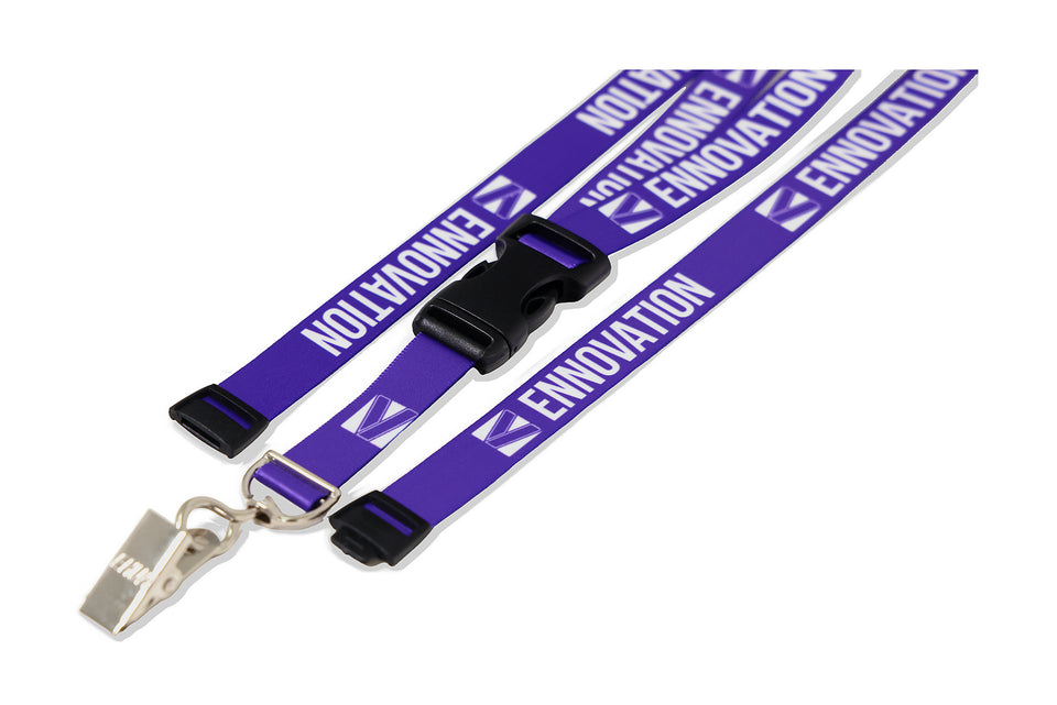 Ehua Lanyard 1 inch RPET strap detail