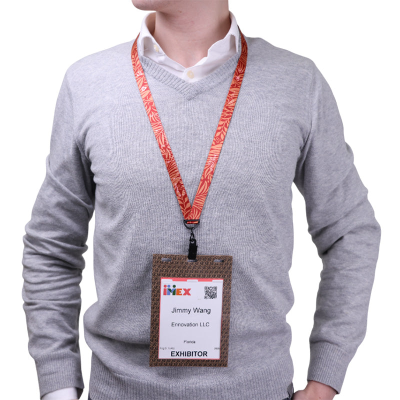 5/8" V-Flat™ Bull-dog Clip Lanyard with Safety Breakaway (3)