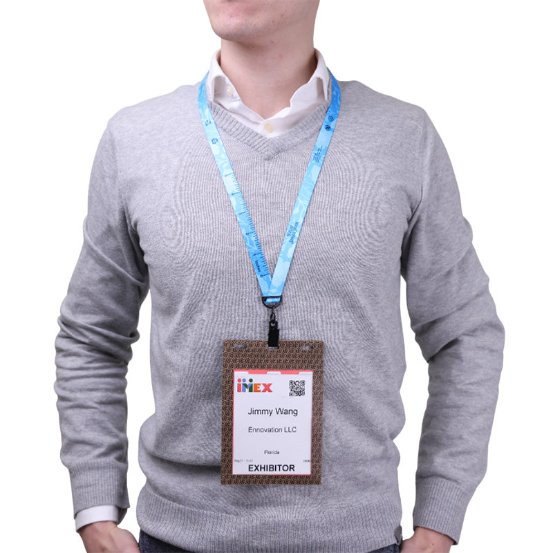 5/8" V-Flat™ Bull-dog Clip Lanyard (2)