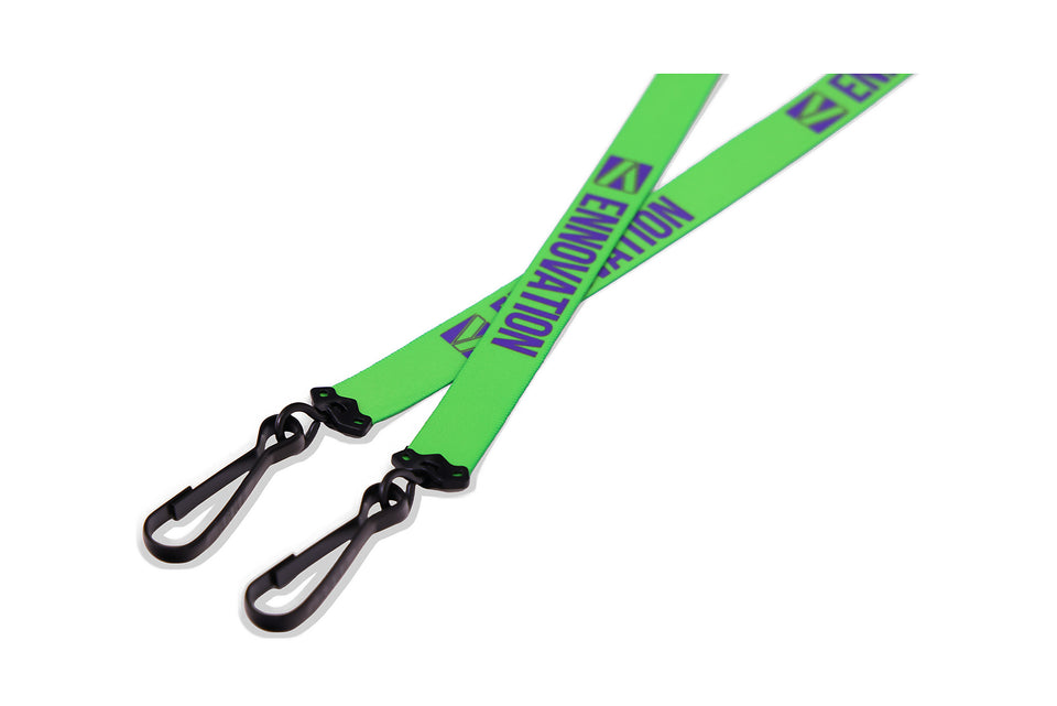 Ehua Lanyard 1 inch RPET strap detail