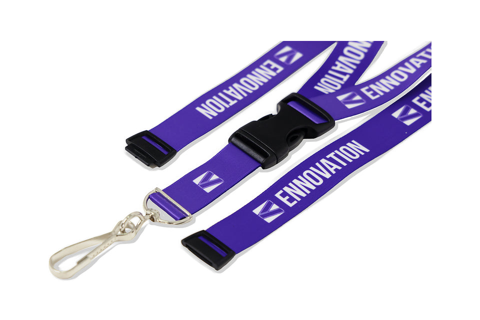 Ehua Lanyard 1 inch RPET strap detail