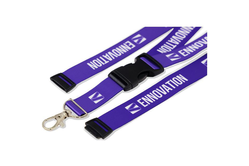 Ehua Lanyard 1 inch RPET strap detail