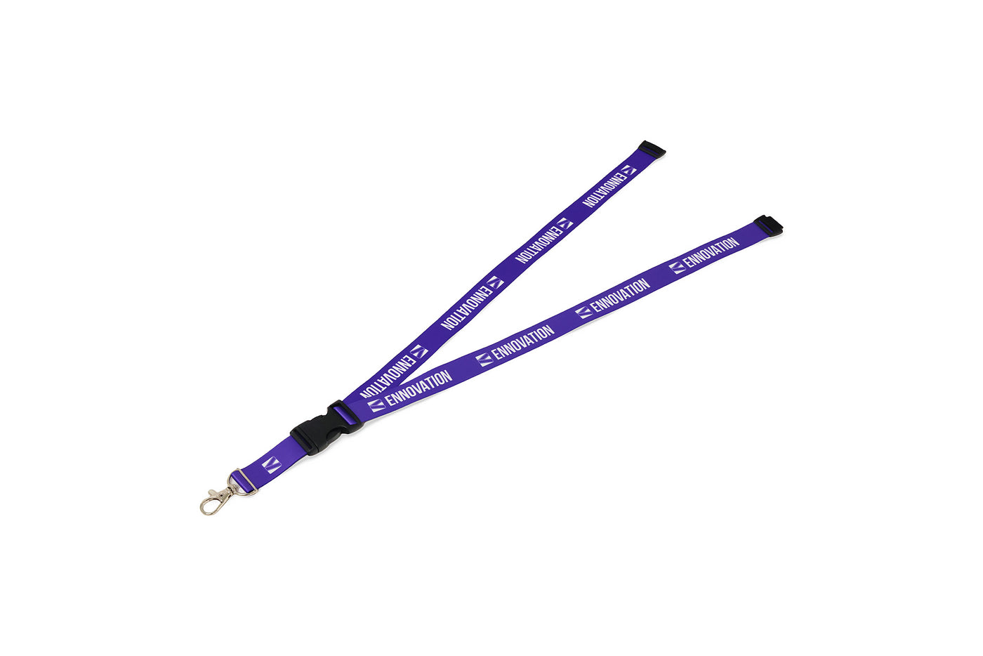 3/4 in Classic Lobster Clip RPET Lanyard with Quick Release and Safety Breakaway