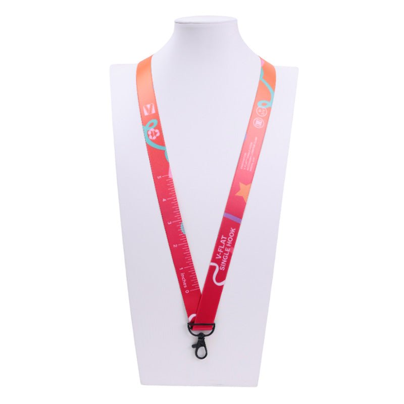 3/4" V-Flat™ Lobster Claw Lanyard with Safety Breakaway