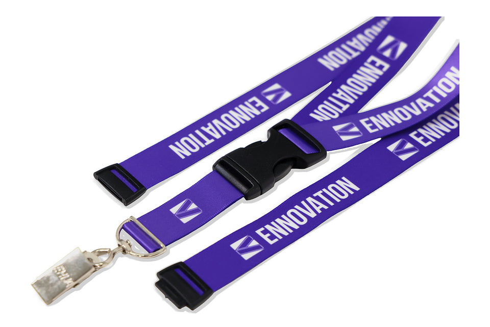 Ehua Lanyard 1 inch RPET strap detail