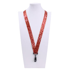 3/4" V-Flat™ Bull-dog Clip Lanyard with Safety Breakaway