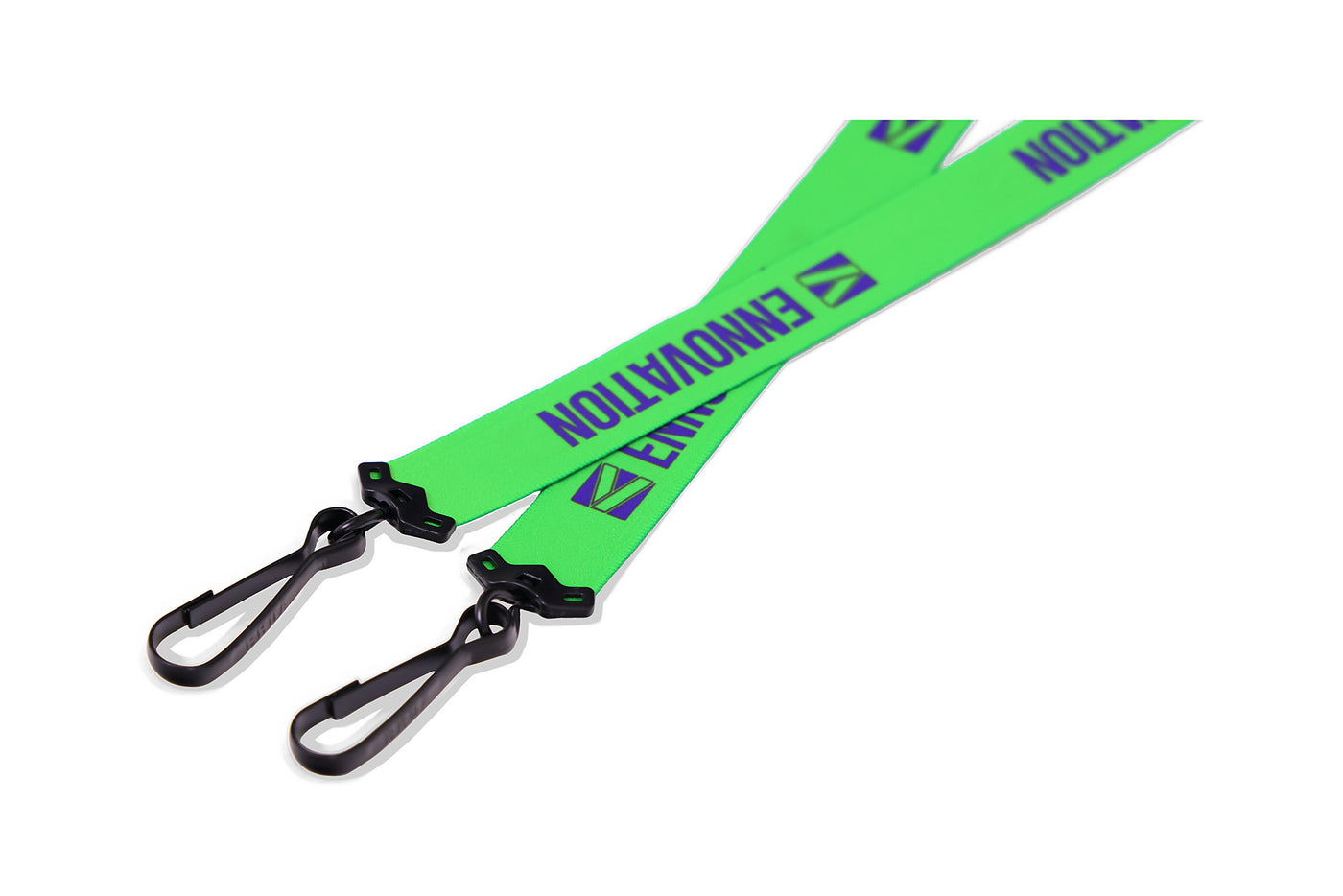 3/4 in Double Butterfly J-Hook RPET Lanyard with Safety Breakaway