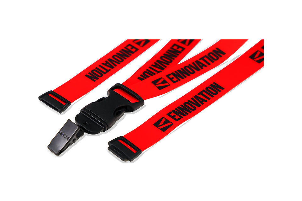 Ehua Lanyard 1 inch RPET strap detail