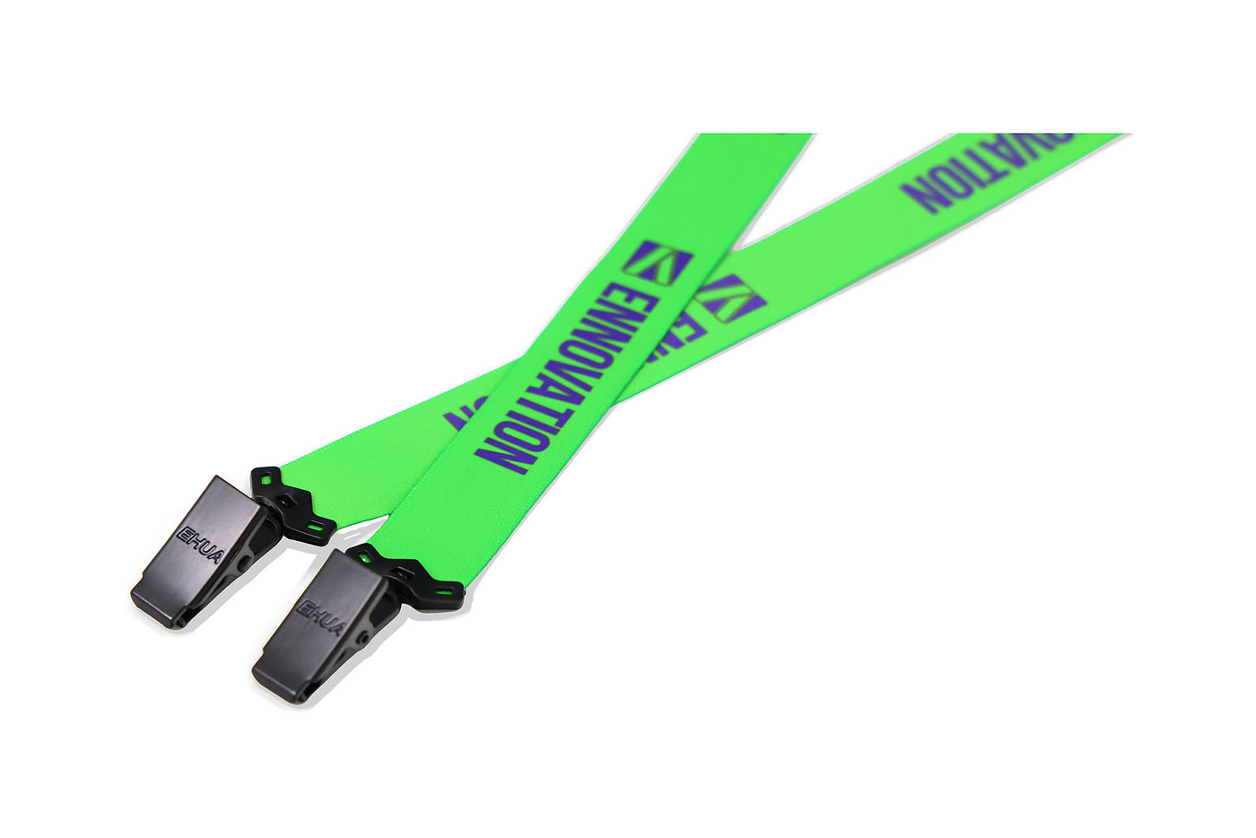 3/4 in Double Butterfly Bulldog Type 2 RPET Lanyard with Safety Breakaway