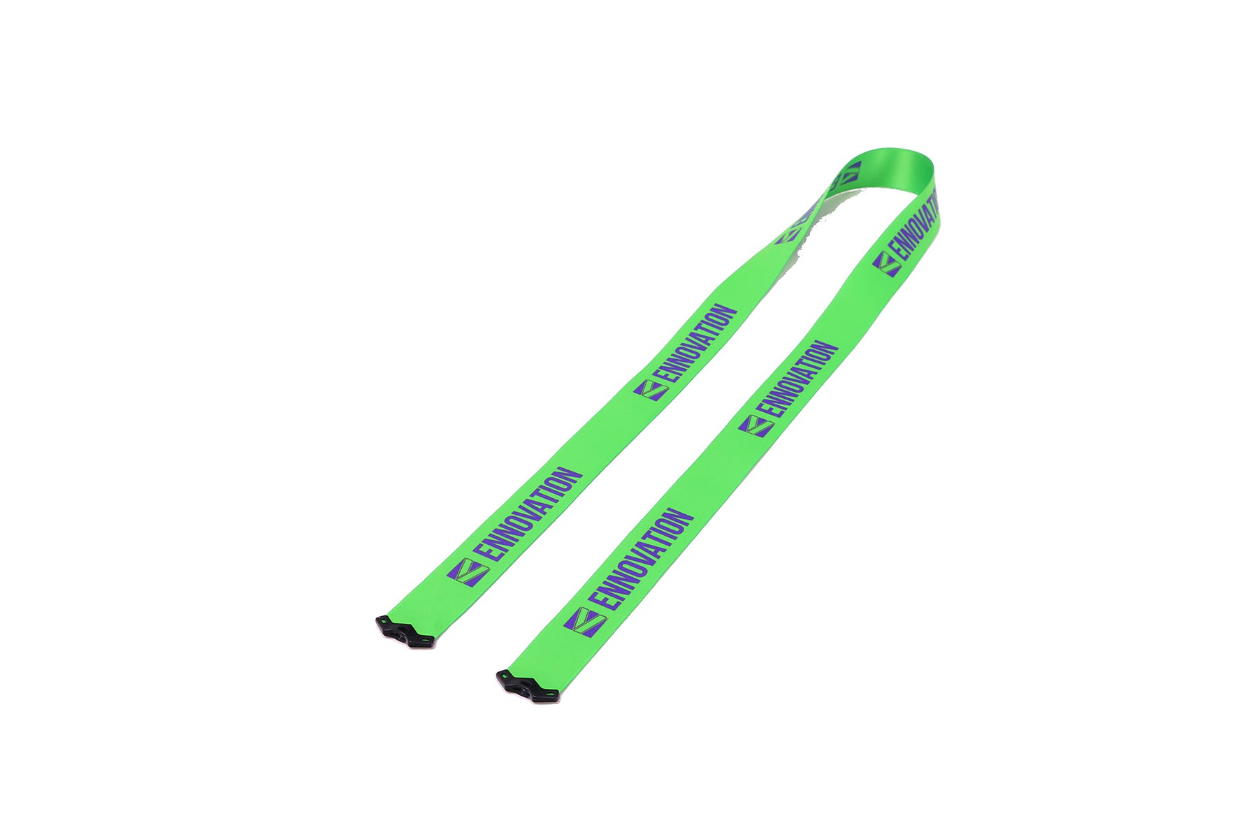 Ehua Lanyard 3/4 in Double Butterfly Loop Lite RPET Lanyard full layflat view