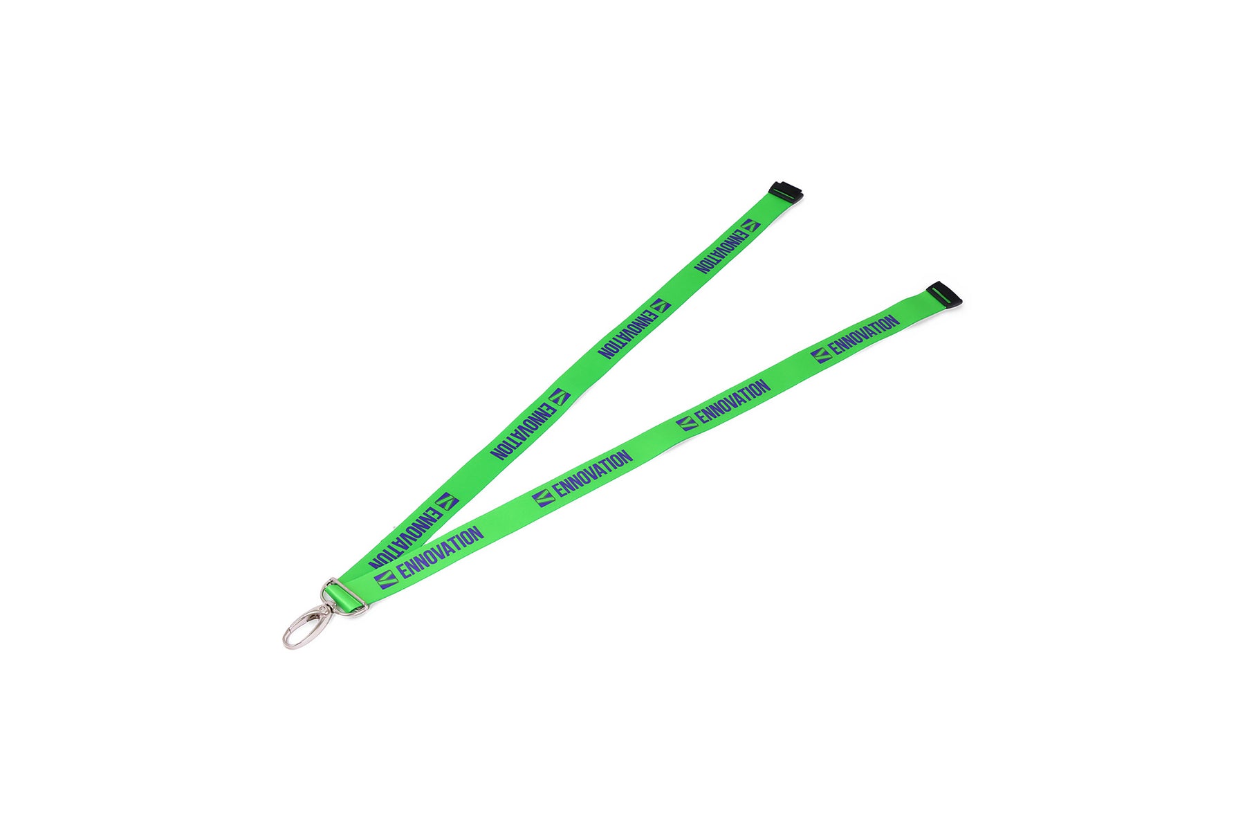 3/4 in Crab Hook RPET Lanyard with Safety Breakaway - Full image - SKU LE21LN1A
