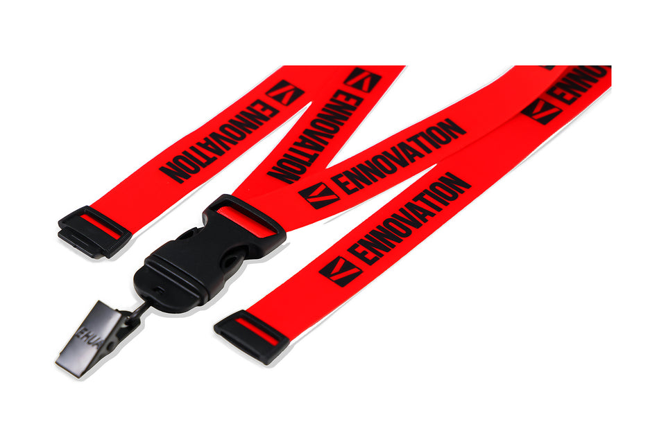 Ehua Lanyard 1 inch RPET strap detail