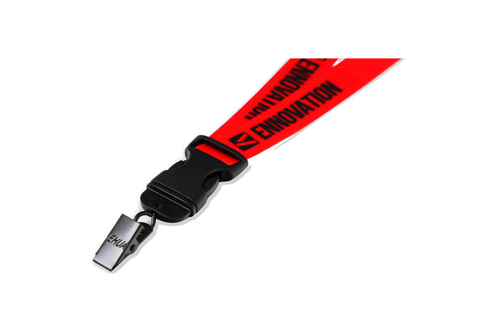 Ehua Lanyard 1 inch RPET strap detail