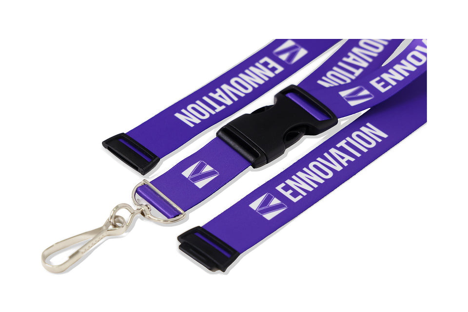 Ehua Lanyard 1 inch RPET strap detail