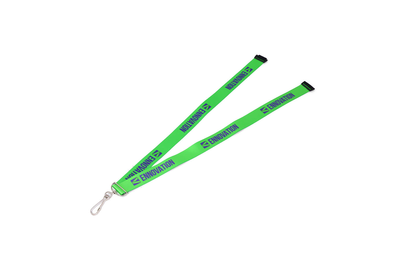 1 in J-Hook RPET Lanyard with Safety Breakaway