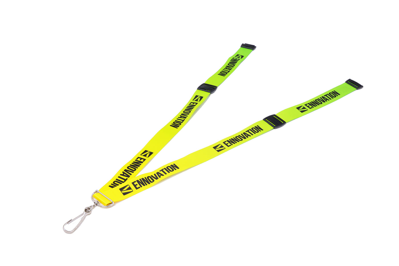 1 in J-Hook RPET Lanyard with 3 Safety Breakaways