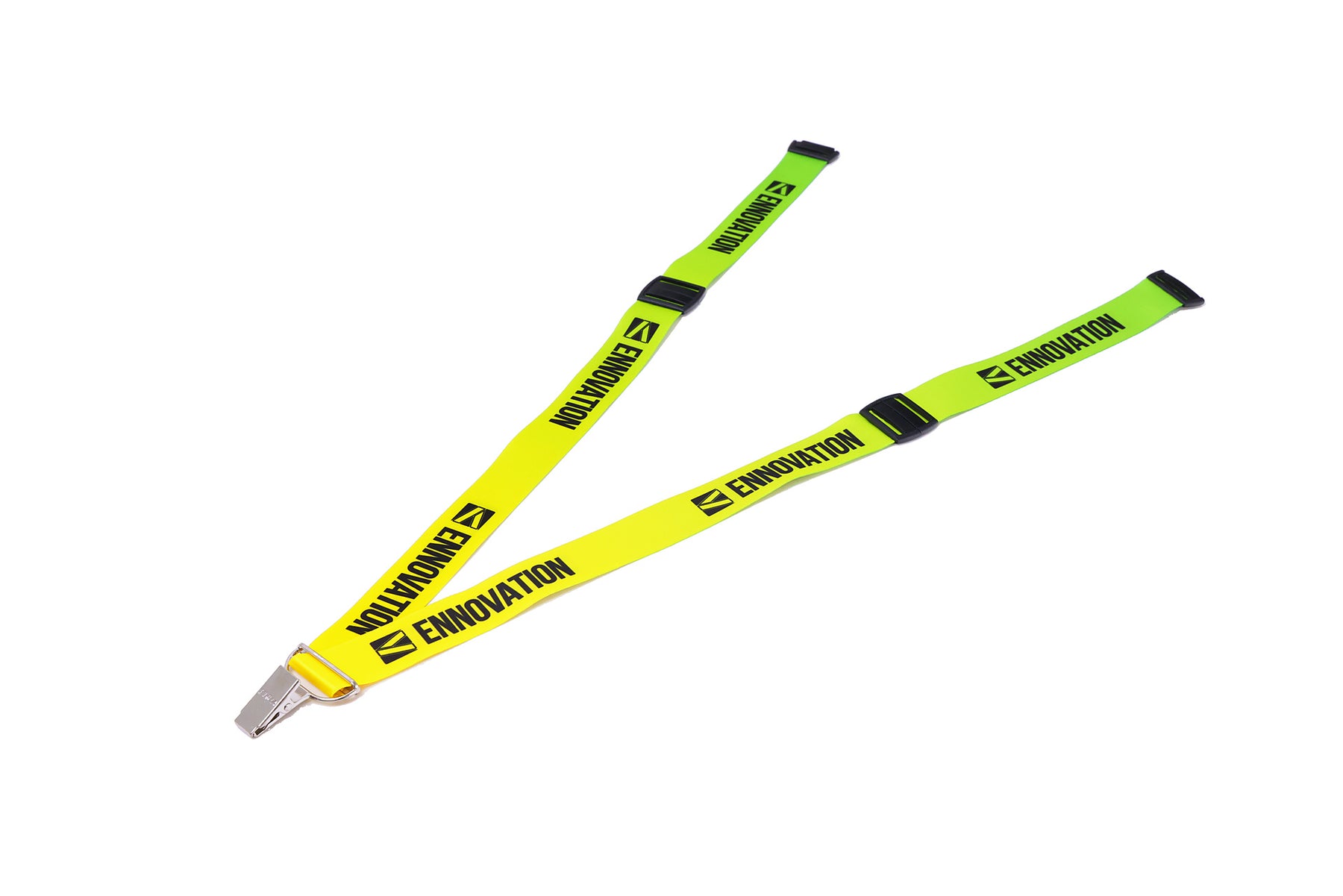 Ehua Lanyard 1 in No-Flip Clip RPET Lanyard with 3 Safety Breakaways full view