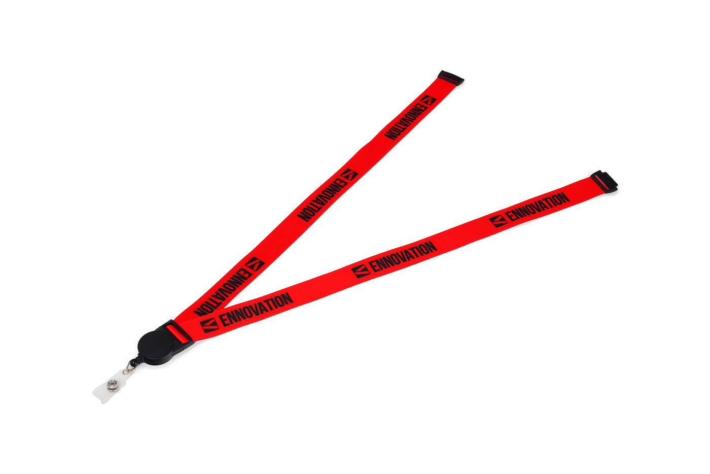 1 in Badge Reel RPET Lanyard with Safety Breakaway