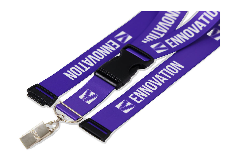Ehua Lanyard 1 inch RPET strap detail
