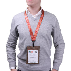 1" V-Flat™ Bull-dog Clip Lanyard with Safety Breakaway (2)