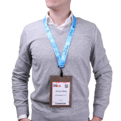 1“ V-Flat™ Bull-dog Clip Lanyard (2)