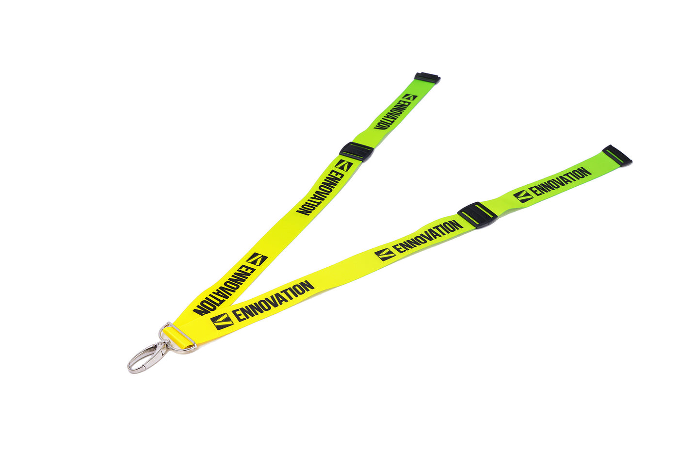1 in Crab Hook RPET Lanyard with 3 Safety Breakaways