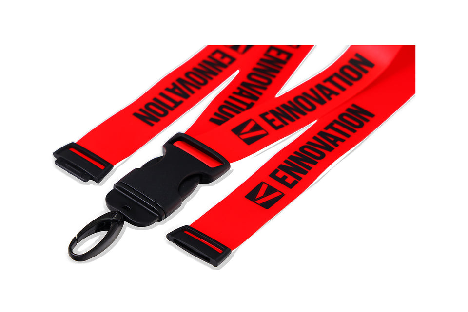 Ehua Lanyard 1 inch RPET strap detail