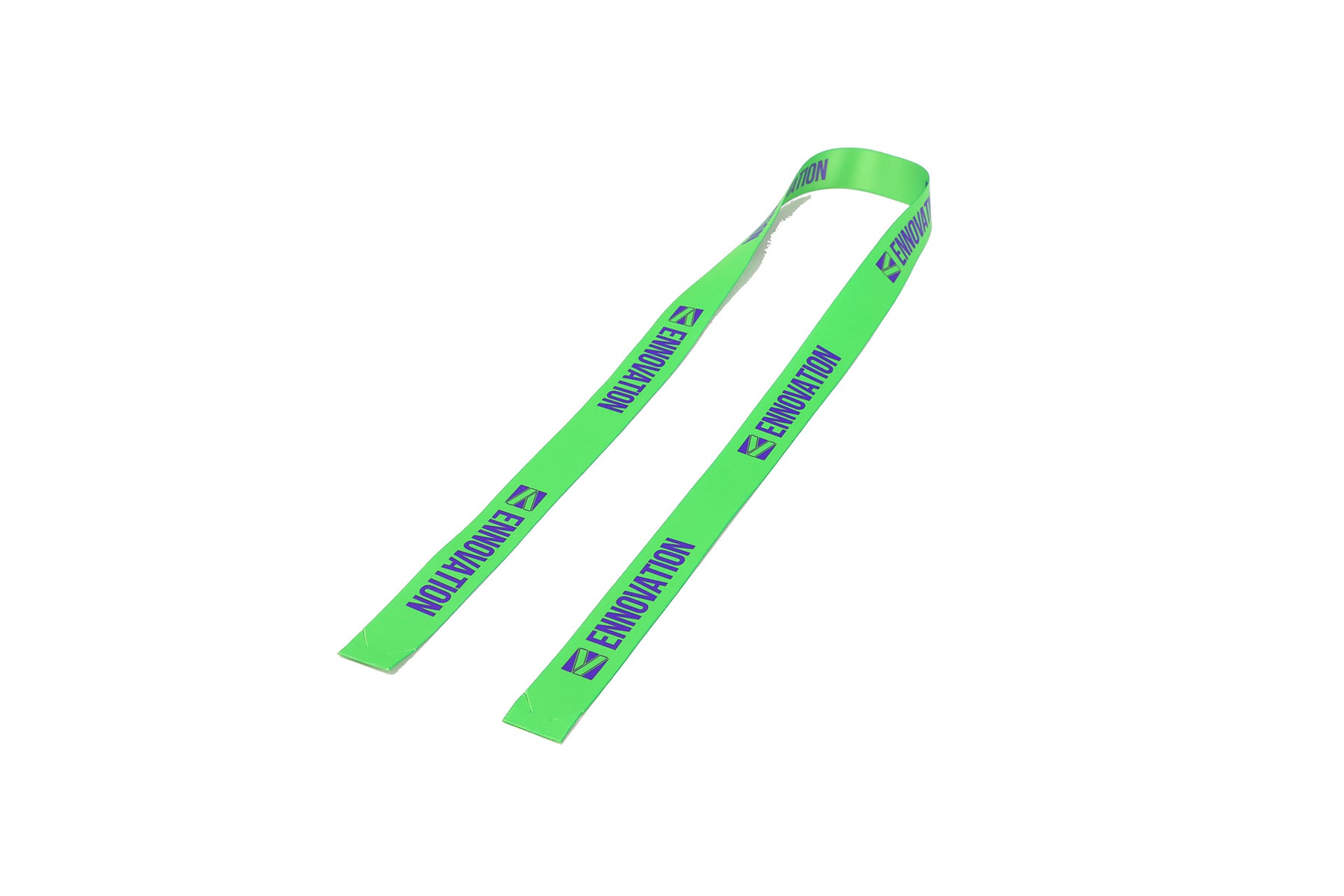 Ehua Lanyard 1 in S-Loop Yarn RPET Lanyard full layflat view